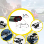 Car Roof Bars, Compatible with Volvo V60 SW Estate 2019-2023