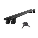 Lockable Car Roof Rack Cross Bars for Chrysler Grand Voyger 2008-2011, Fits Raised Roof Rails with Gap to Car Roof, Ideal Rail Carrier for Kayak Roof Rack, 2-Piece Black