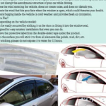 Chrome Car Wind Deflector Set for Toyota Highlander 2021 Onwards Rain Guard 4X