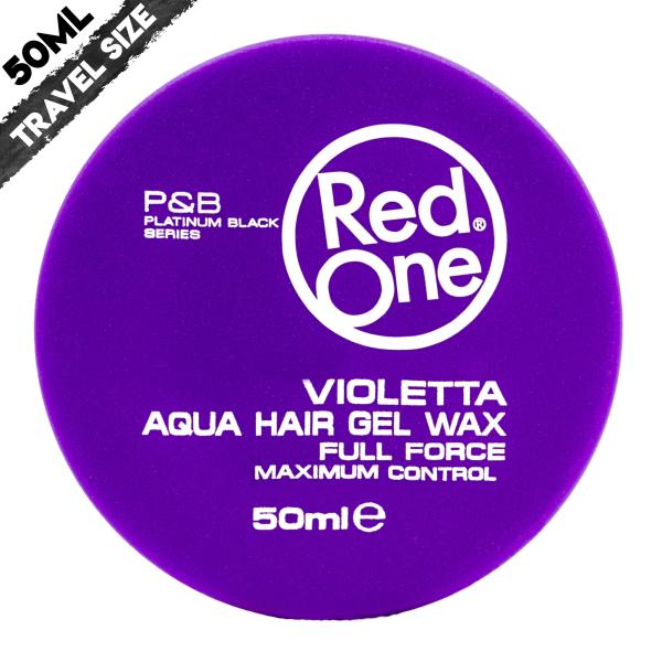 Red One Styling Hair Wax Travel Size – Strong Hold – Violetta 50ml