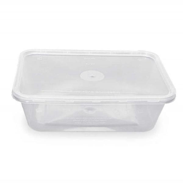 750ML Microwavable Plastic Container x250